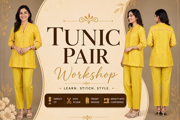 Tunic Pair Workshop - Raja Rani Academy