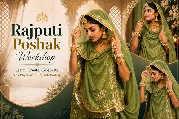 Rajputi Poshak Workshop - Raja Rani Academy