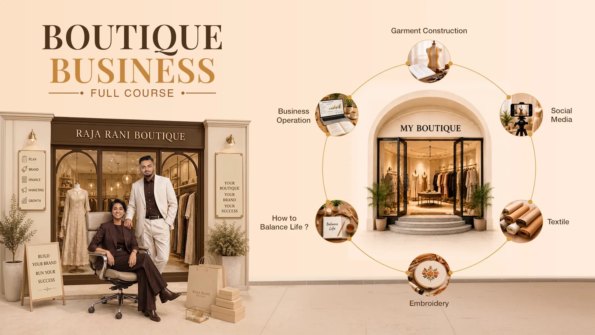 Boutique Business Full Course - Raja Rani Academy