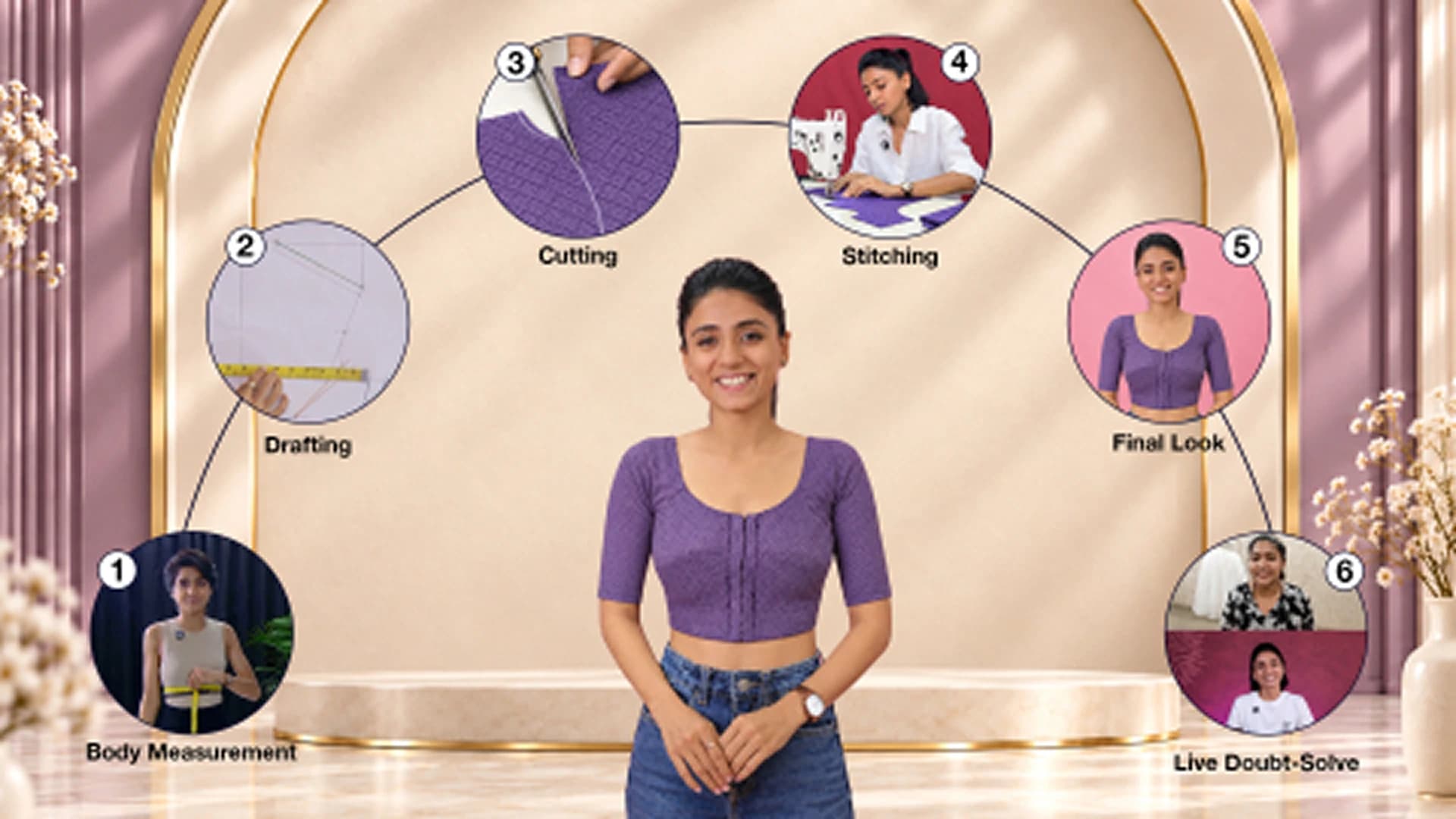 Katori Blouse Workshop (BDFC Demo) - Raja Rani Academy