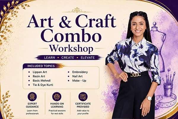Art & Craft Combo Workshop - Raja Rani Academy