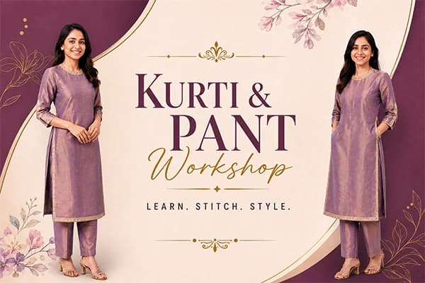 Kurti & Pant Workshop - Raja Rani Academy