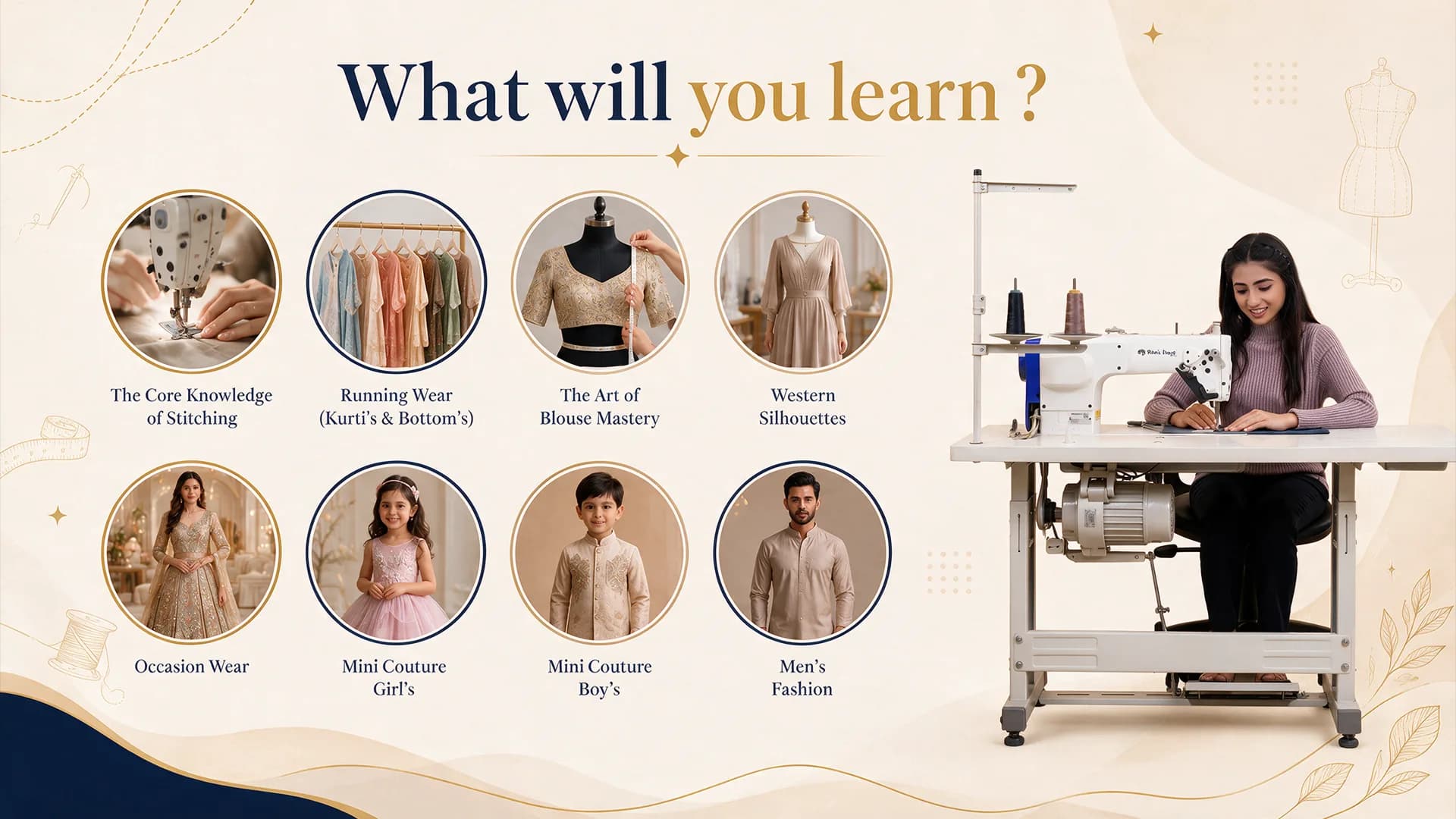 Stitching Full Course - Raja Rani Academy